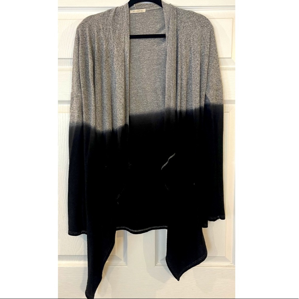 Enti Clothing Black and Grey Cardigan